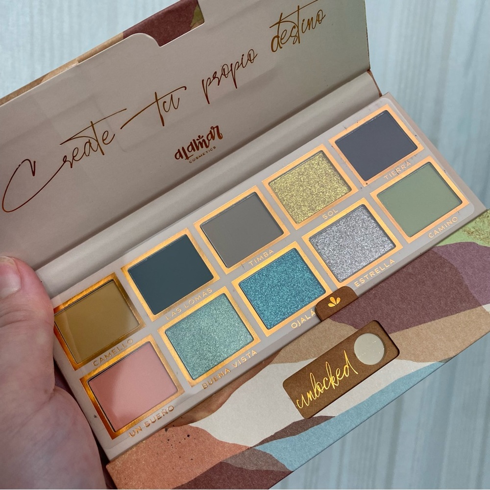 🌈5/$25 BUNDLE! NIB🔥 Alamar Cosmetics Destino Eyeshadow Palette - Picture 7 of 7
